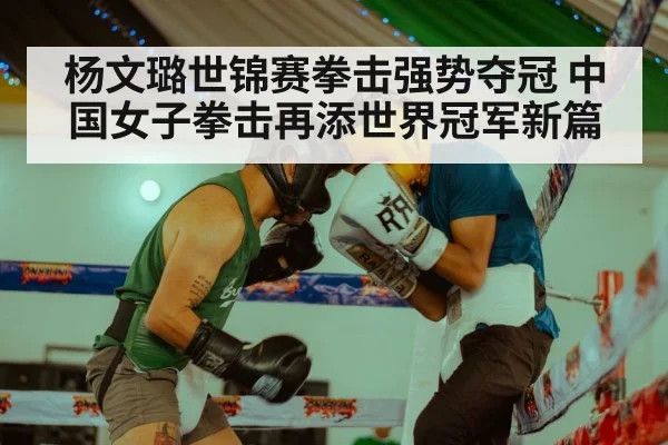 杨文璐世锦赛拳击强势夺冠 中国女子拳击再添世界冠军新篇