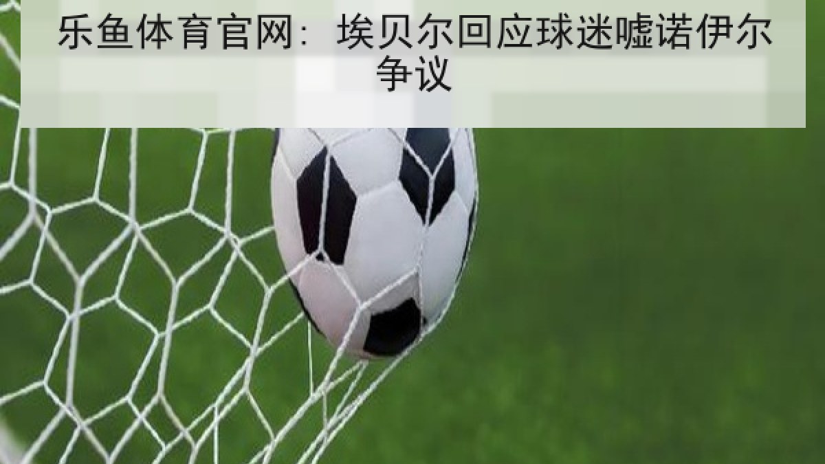 乐鱼体育官网: 埃贝尔回应球迷嘘诺伊尔争议